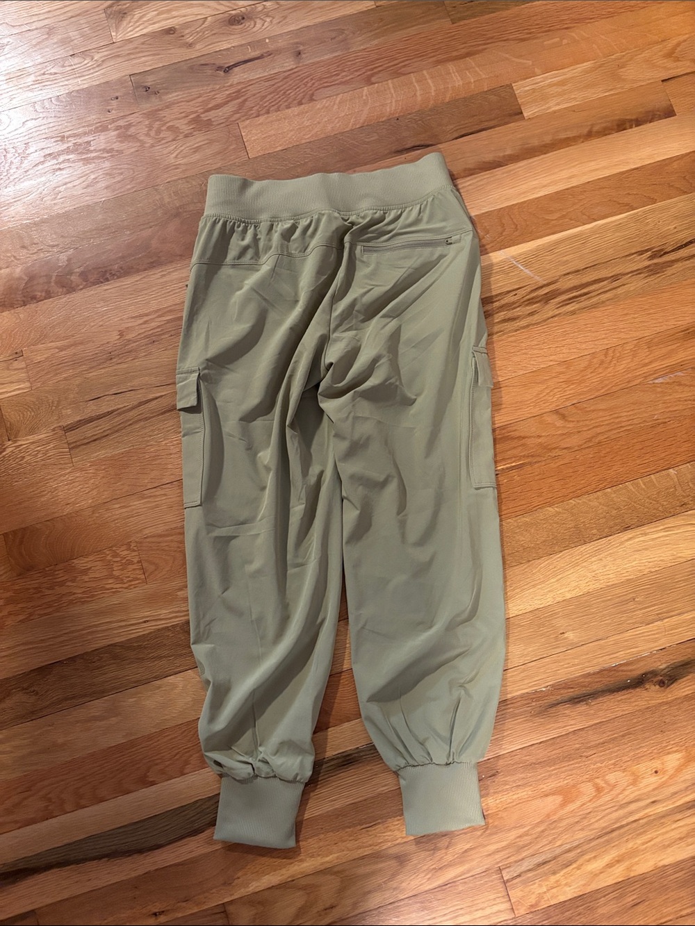 all in motion Olive Green Cargo Jogger Track Pants - Picture 2 of 3